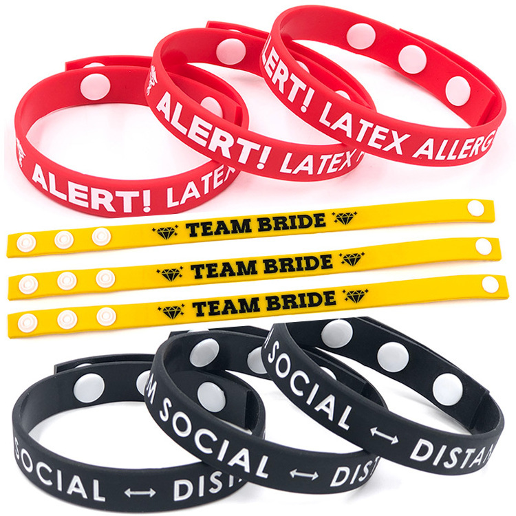 Make Your Own Rubber Wristbands With Message or Logo Custom Silicone Bracelets and Personalized Wrist Band rubber bracelet