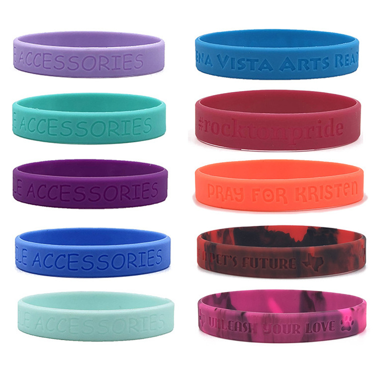 Make Your Own Rubber Wristbands With Message or Logo Custom Silicone Bracelets and Personalized Wrist Band rubber bracelet