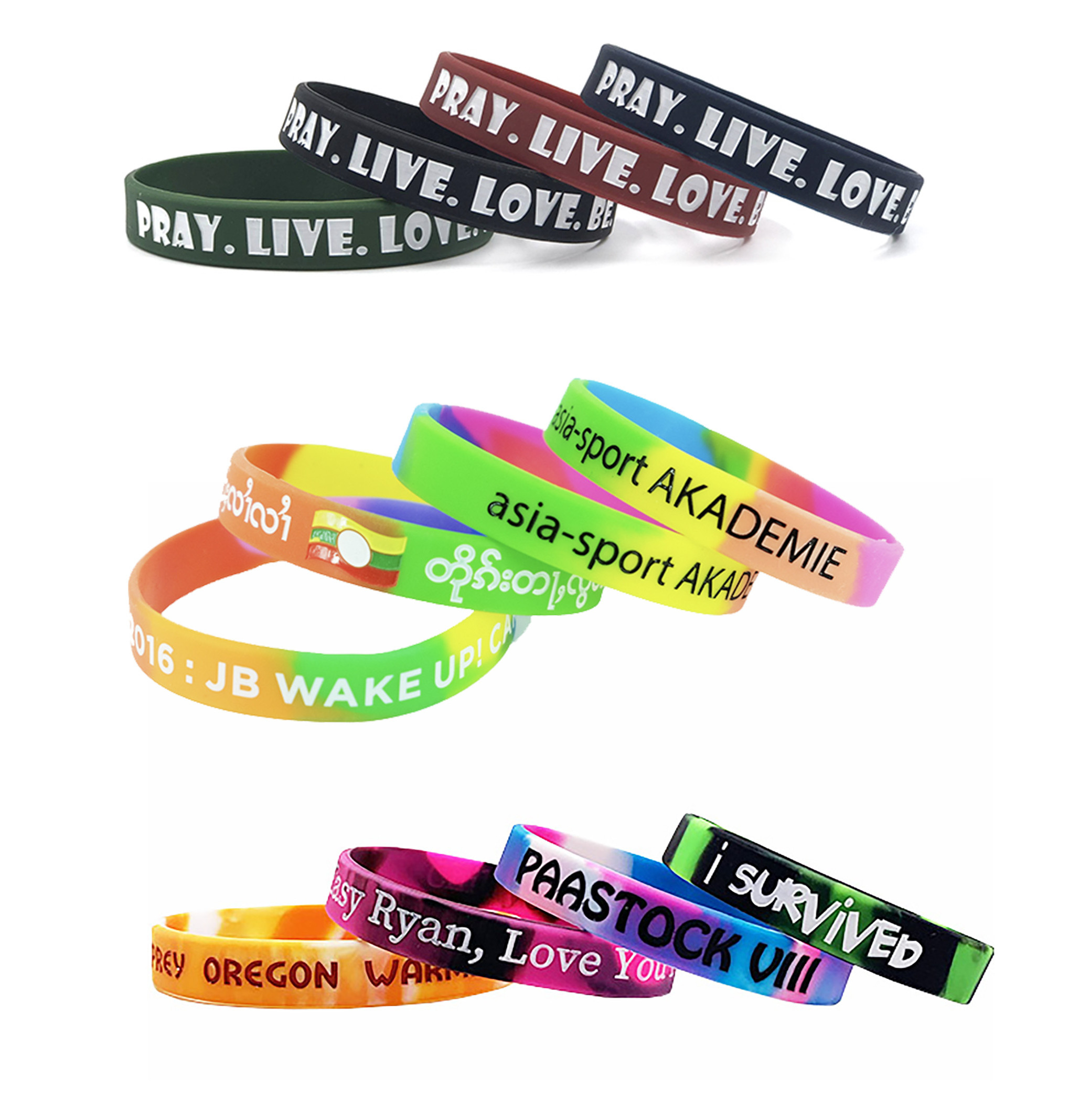 Personalized Silicone Wristbands Rubber Bracelets Buy Silicone Wristbands Cheapest Silicon Band Wristband For Team