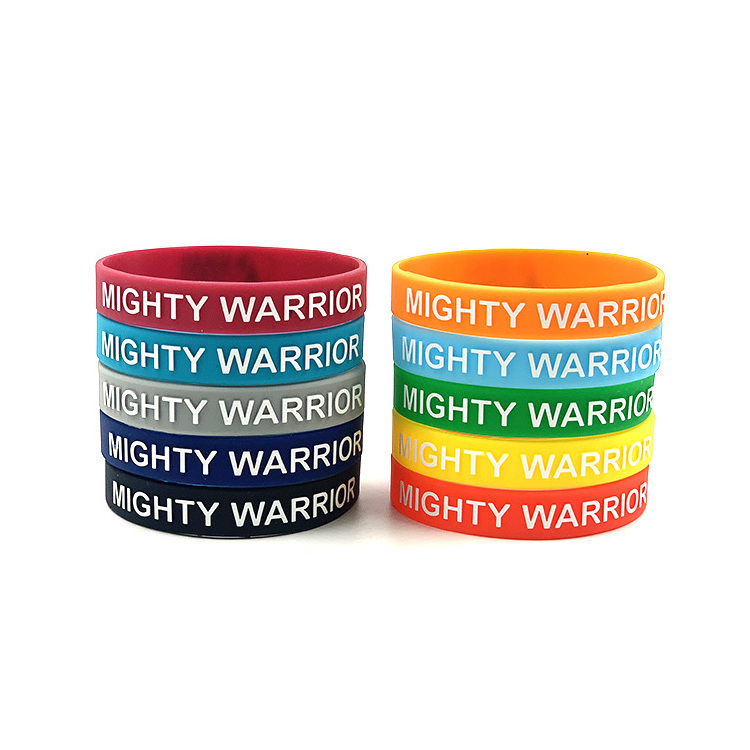 Promotional Gift Glow In The Dark Silicone Bracelet Personalized Silicone Bracelet Embossed Printed Silicone Wristband