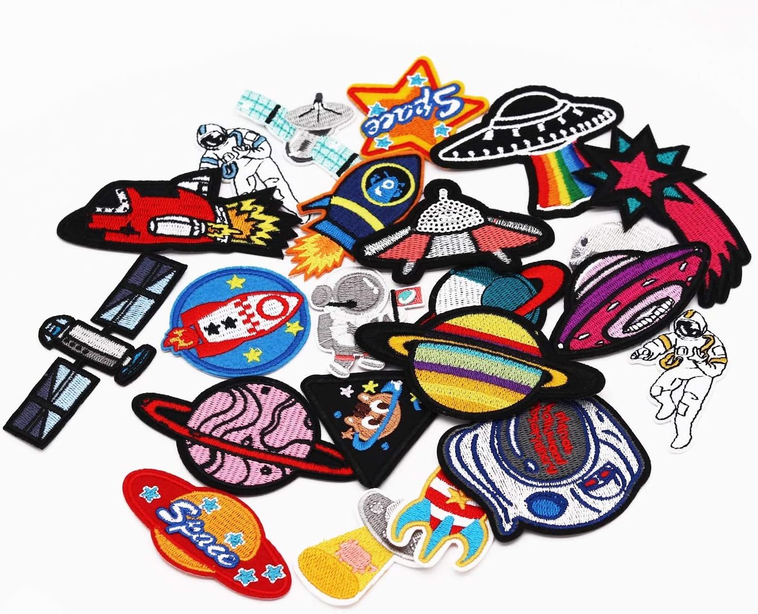 Promotional Patches wholesale design hoodies patch sew iron adhesive Clothing patches