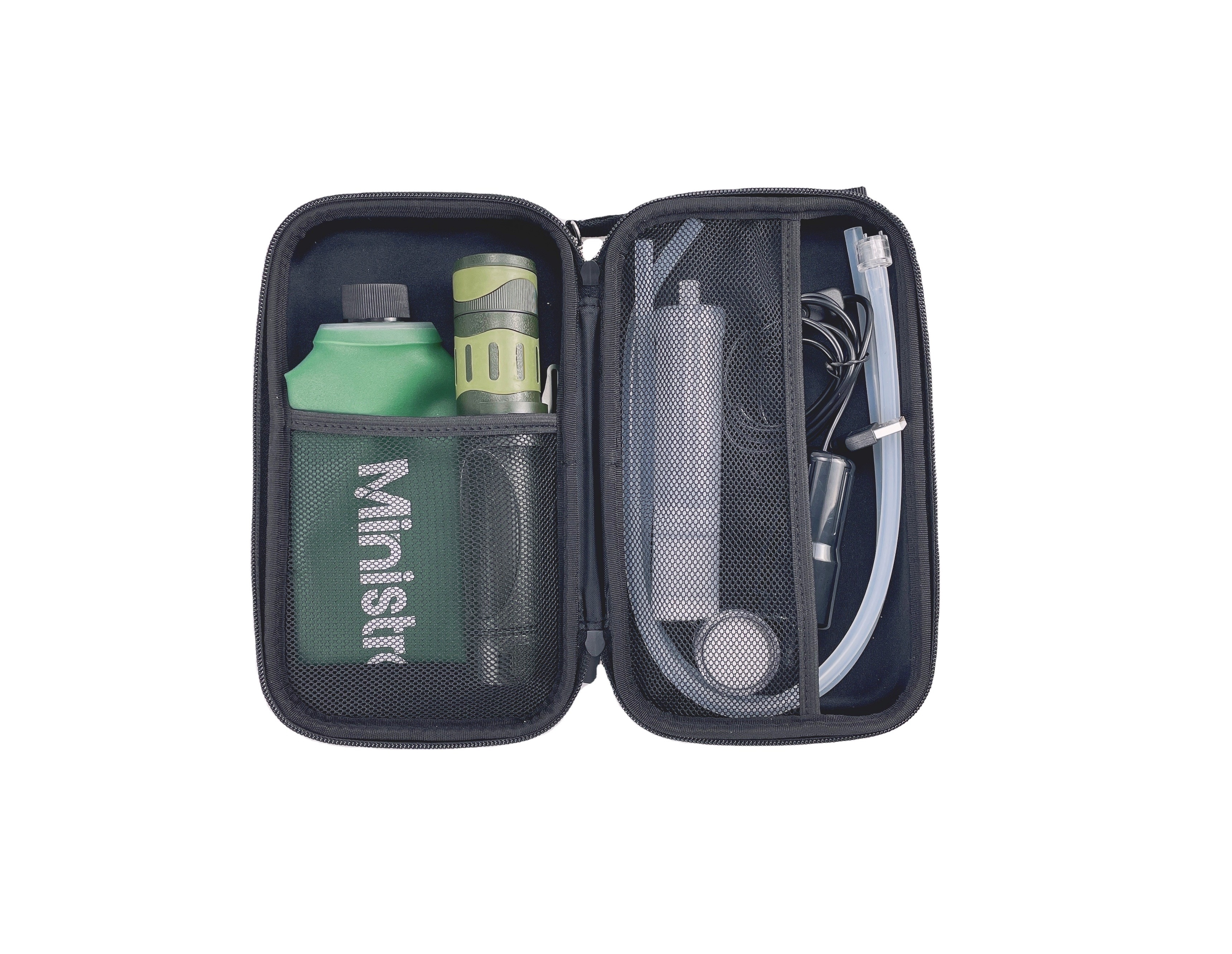 Hot outdoor gear/survival gear with pump water filter