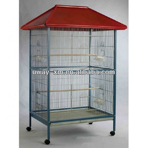 Cheap price movable steel wire bird cage decorative bird cage bird breeding cage