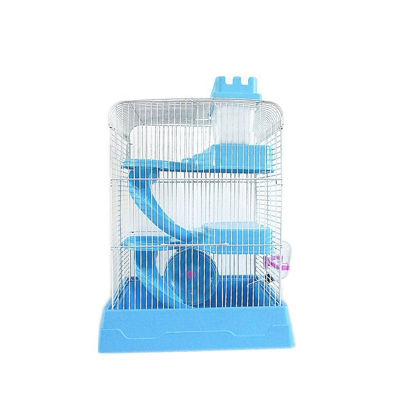 Three floors big castle cage hamster family home hamster house