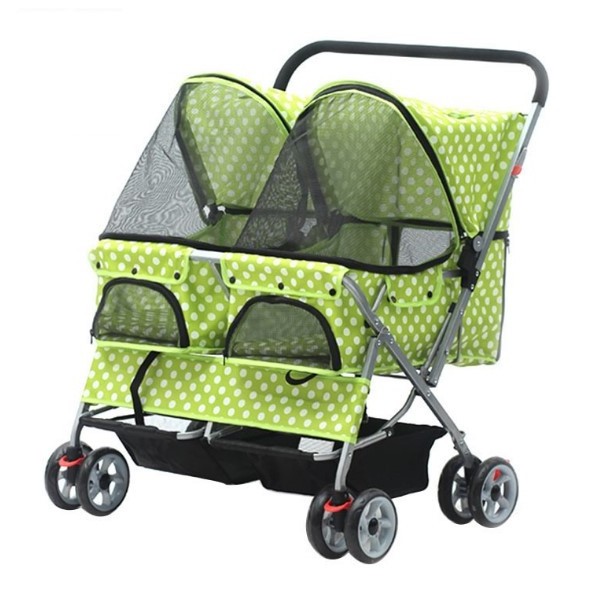 New design double pet stroller dog stroller