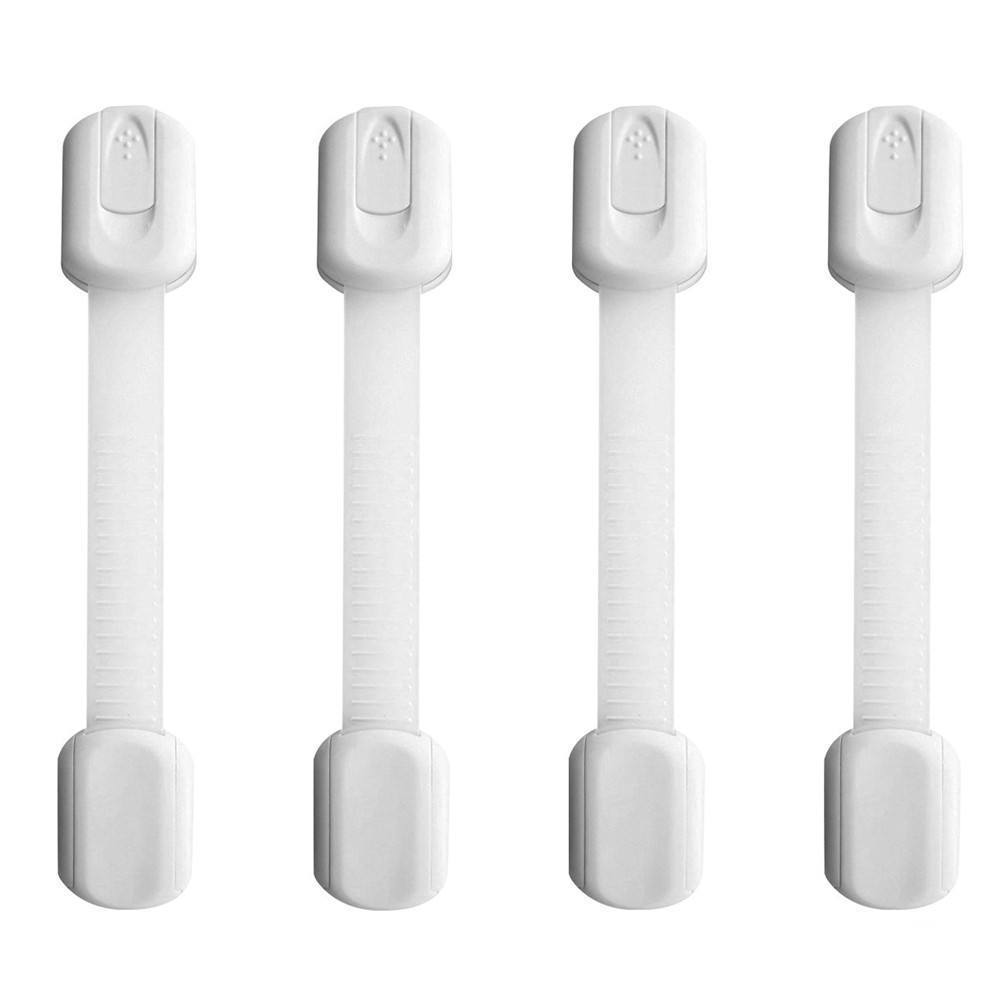 Multi-Use plastic adjustable Kid Door Strap Baby Proofing protective Refrigerator toilet Cabinet Lock