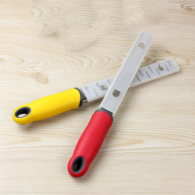 Citrus Lemon/Lime Zester Kitchen Tool & Cheese Grater set/ Chocolate-Garlic-Ginger-Nutmeg-Coconut-Spice-Parmesan Cheese grater