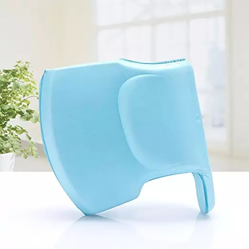 Tub Faucet Cover for Baby/Bathtub Faucet Extender Protector For Baby/Silicone Soft Spout Cover Baby Blue Elephant