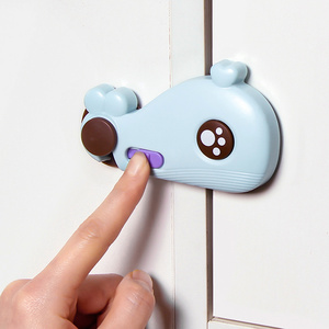 Child Safety Cabinet Locks, Whale Shape Baby Proofing Locks for Cabinet Door Drawer   UW-079