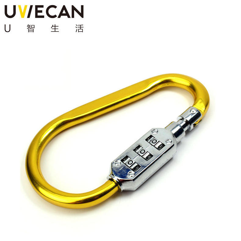 Hot selling zinc alloy code locks-small number 3 digit changeable combination code locks Mountaineering locks UW-A016