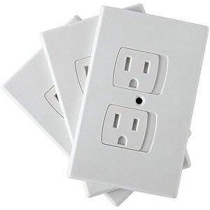 safety Electrical Outlet Covers - White Decorative Child Proof Outlet Plugs Covers - Baby Proofing Safety Plugs for Outlets