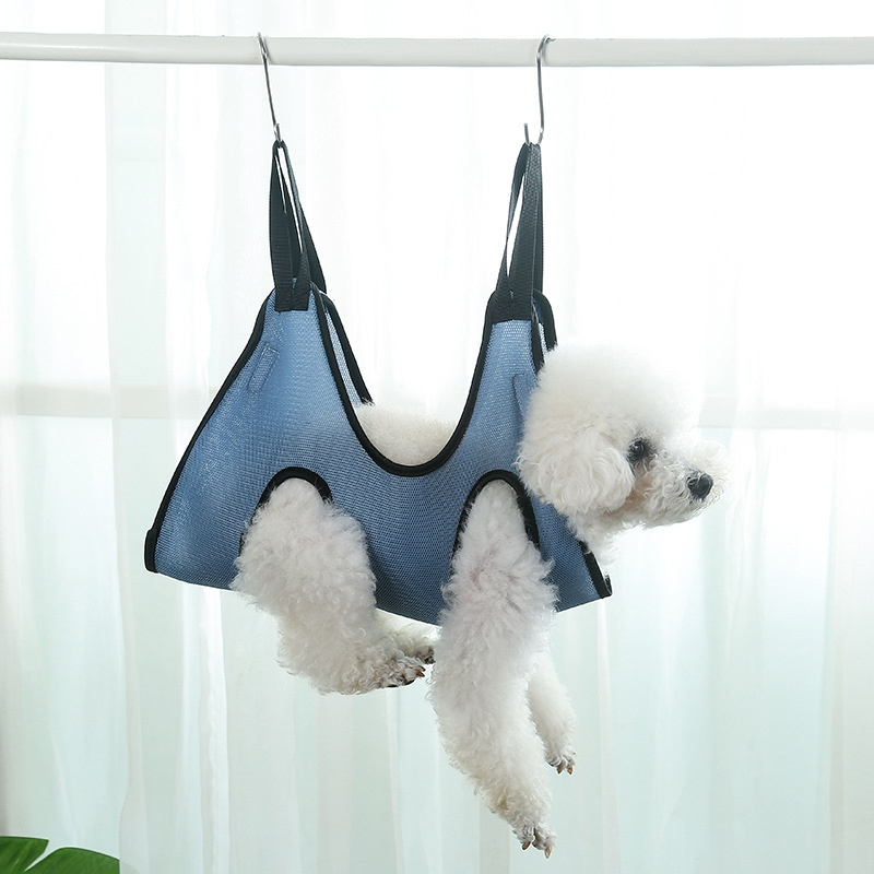 Pet Grooming Tool Grooming Hammock Harness Dog Breathable Pet Cat  Grooming Sling Helper Hammock