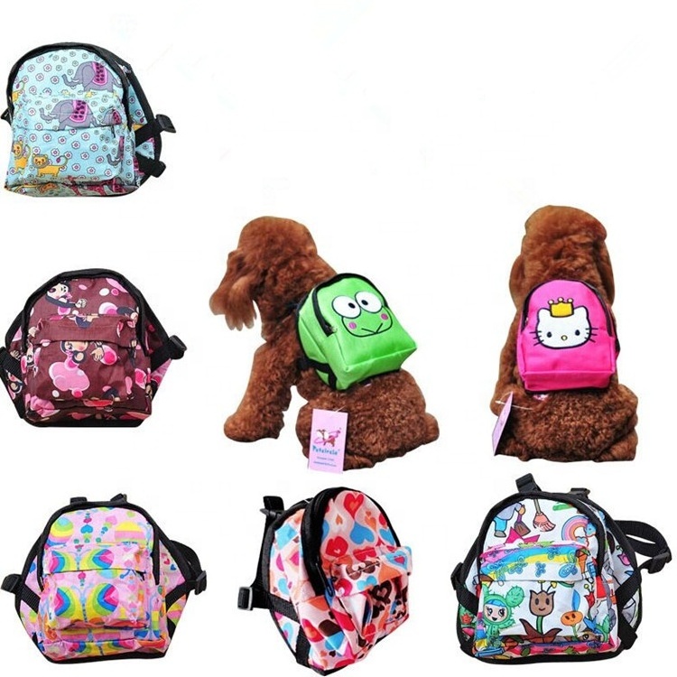 UwinPet dog backpack harness cute bag designer pet puppy harness carry backpack