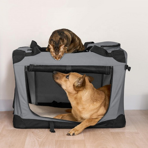 Wholesale Pets Bag Four Seasons Universal Bed Pet Carrier Cage Folding Kennel