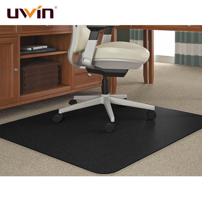 Clear EVA Polycarbonate PVC Office Floor Chair Mats For Carpet