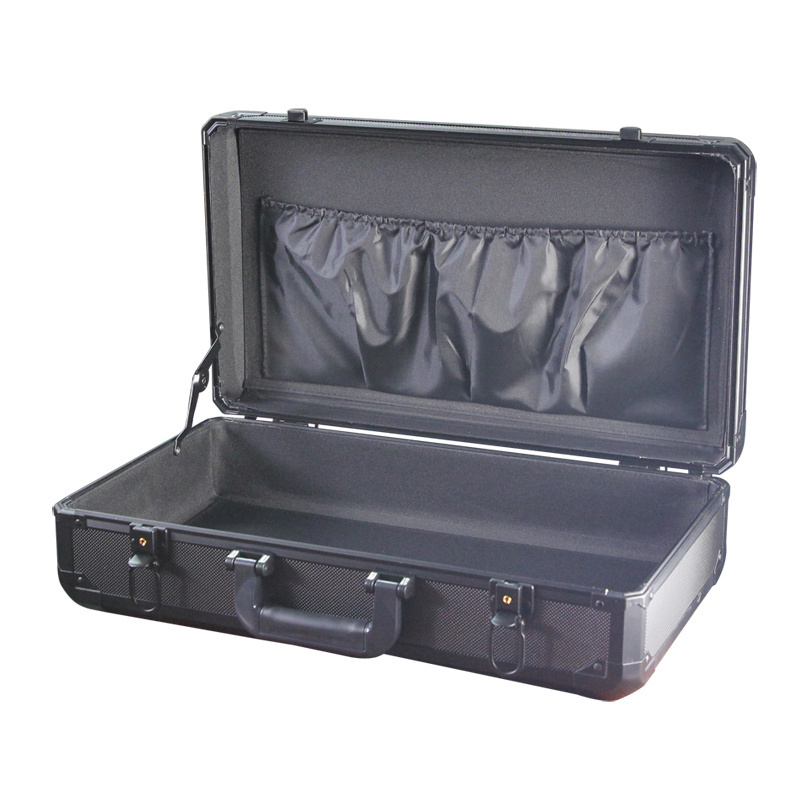 Custom Aluminum Carrying Case With Foam Inside For Gun Storage With Safety Lock