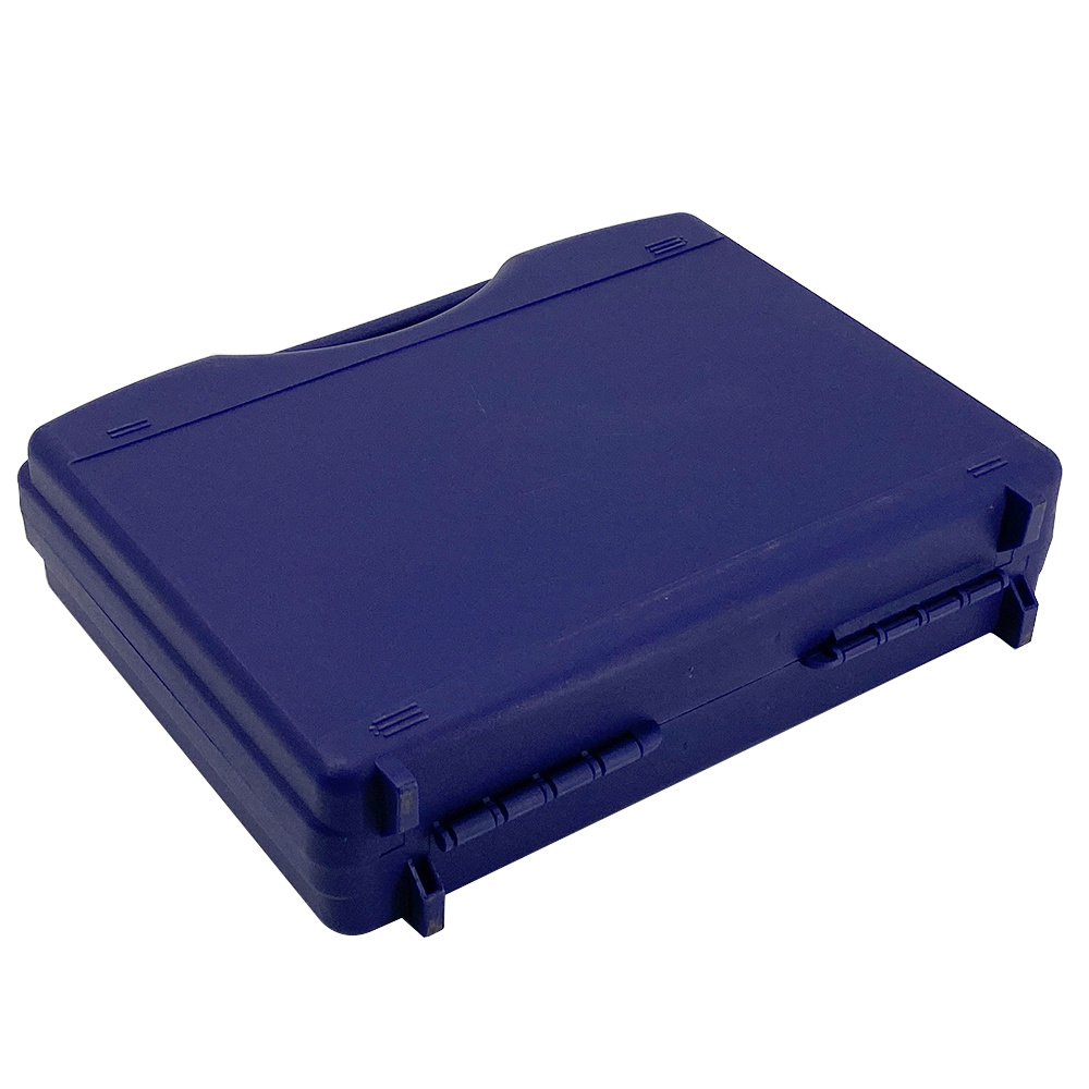 340x280x80mm China Factory Price Custom Purple Color Hard PP Tools Organizer Plastic Case Box with Foam for Electronic Equipment