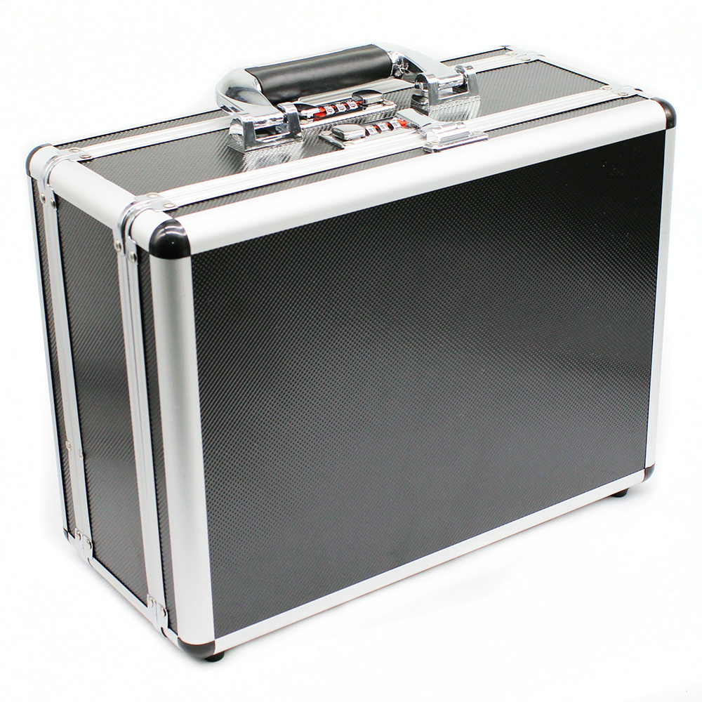 New Fashion Double Sided Aluminum Carry Case with Combination Lock for Toy Gun