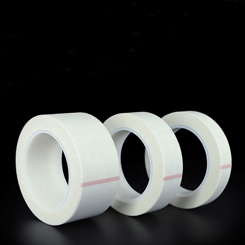 High temperature single sided silicone resin adhesive reinforced glass fiber cloth tape