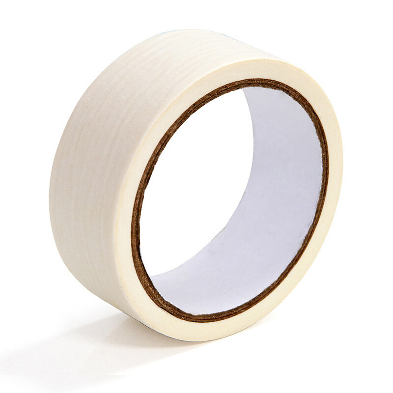 Wholesale of high viscosity yellow textured Masking tape for decoration