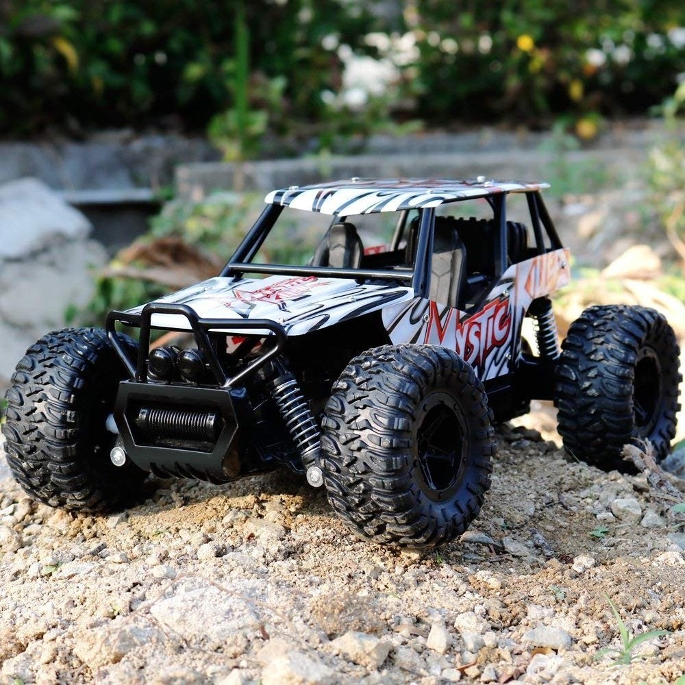 Remote Control Car RC Cars 1/16 Scale Electric Remote Control Off Road Monster RC Truck 2.4GHz 2WD High Speed Radio Control Car-