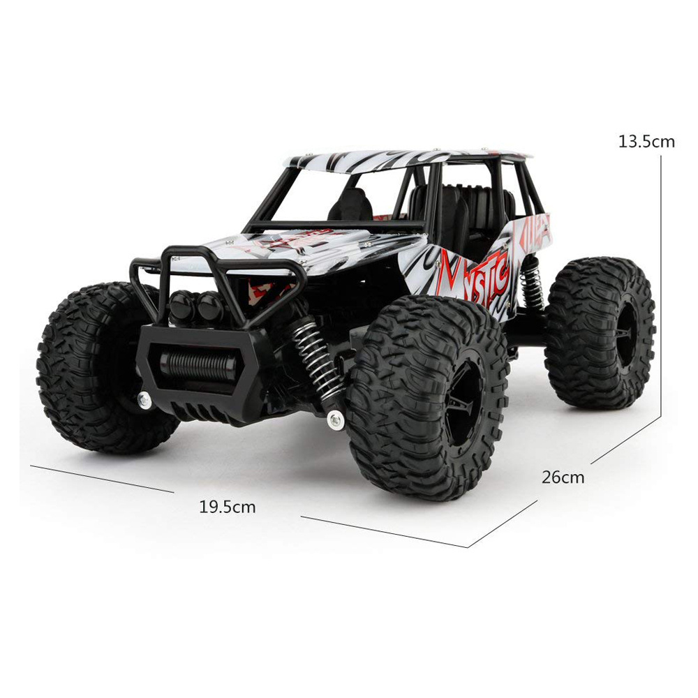 Remote Control Car RC Cars 1/16 Scale Electric Remote Control Off Road Monster RC Truck 2.4GHz 2WD High Speed Radio Control Car-