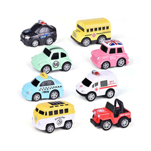 8 Pcs Mini Vehicles Alloy Toy Cars for Toddlers Kids, Easter Basket Stuffers for Toddlers, Easter Egg Fillers