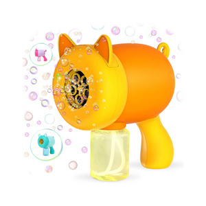 Bubble Machine with Anti-Leakage Bubble Maker Auto for Kids Teenagers Bubble Blower Cat