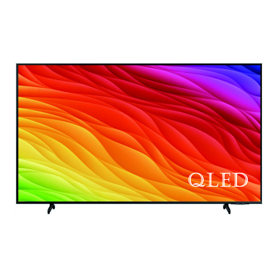 QLED Smart Tvs Tv Stands from 55" LED Black OEM Standard Black and Blue for a 65 Inch CE Rohs FCC AC 100V-240V /DC12V 