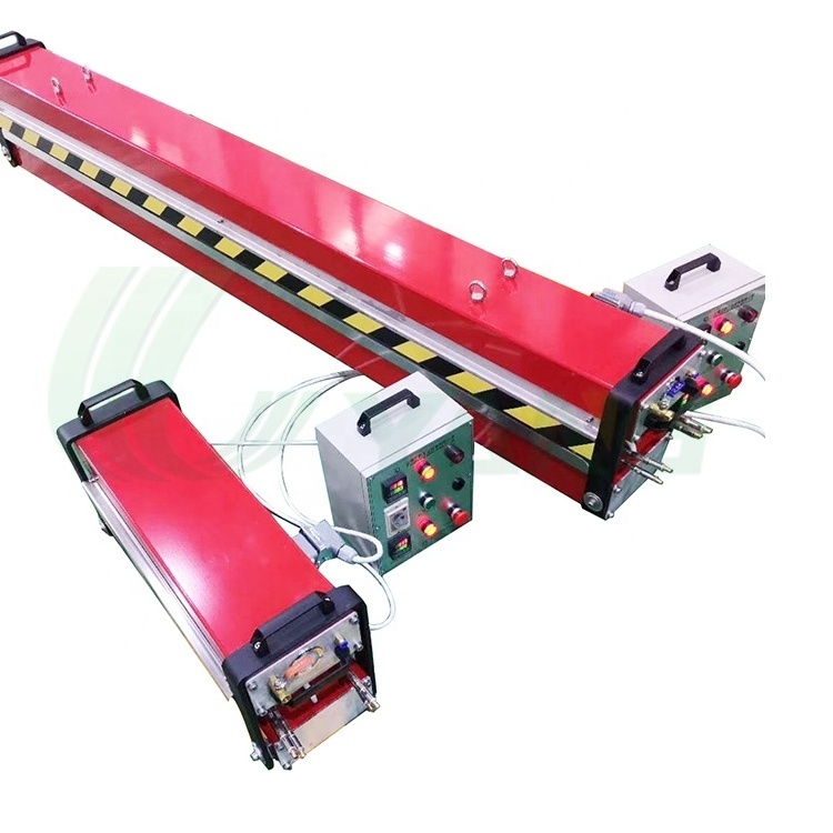 PVC PU Conveyor belt watered hot press splice machine pvc belt vulcanizing machine