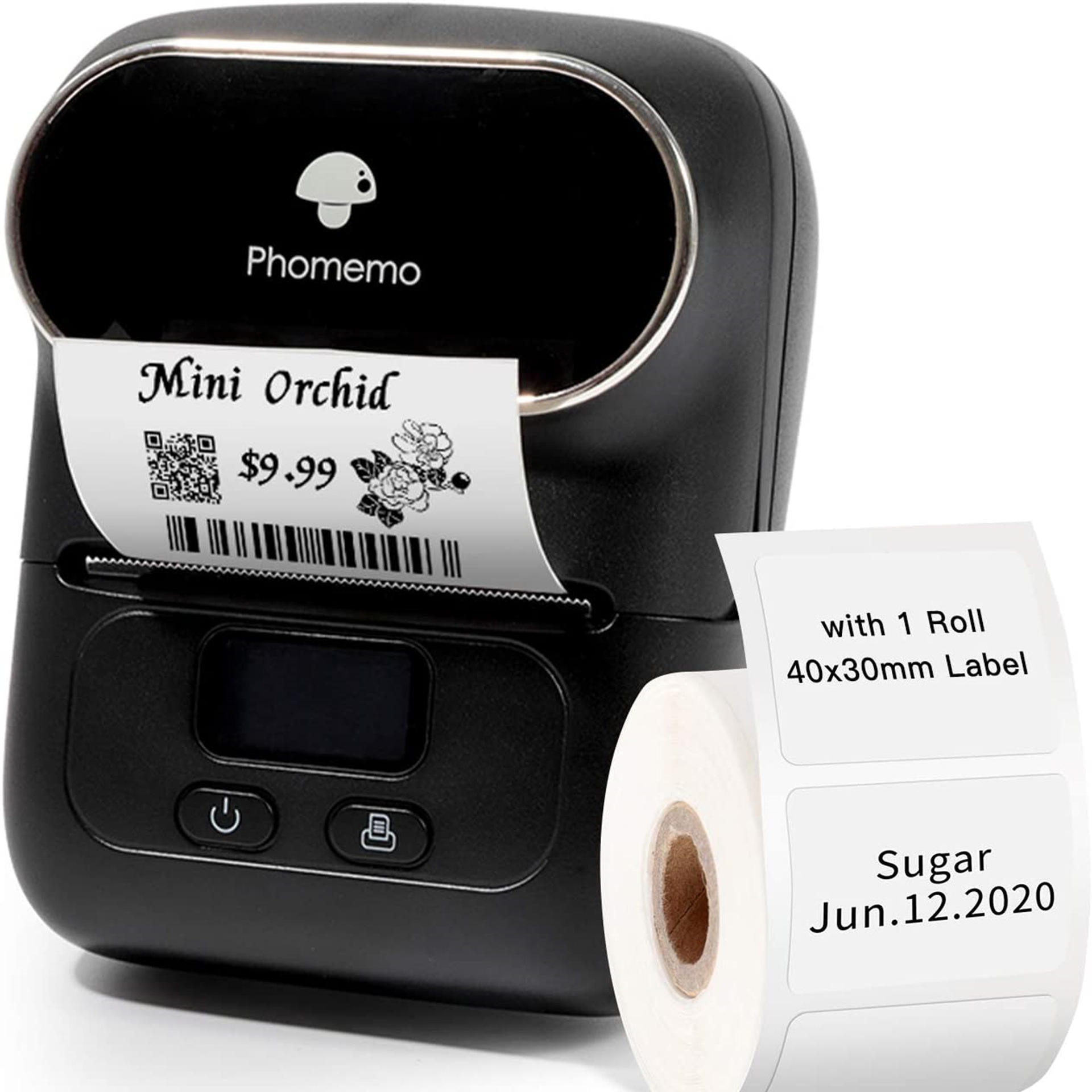 Phomemo M110 50mm QR code price label printer wireless photo thermal sticker printer machine Thermal 2 Inch