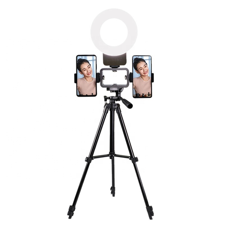 Factory Customized OEM 5.5 Inch Rechargeable Photography Video On Camera LED Ring Light for DSLR Camera