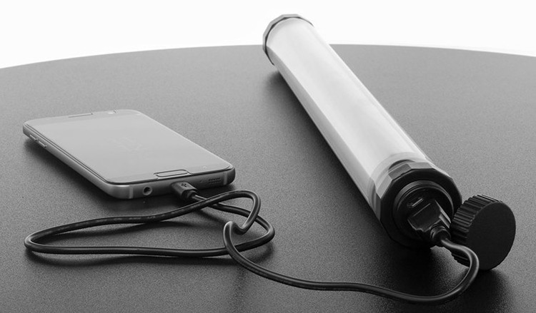 UY-Q7S Magnetic 10400mAh Power Bank LED Outdoor Emergency Waterproof Lighting IP68 Rechargeable Camping Lamp