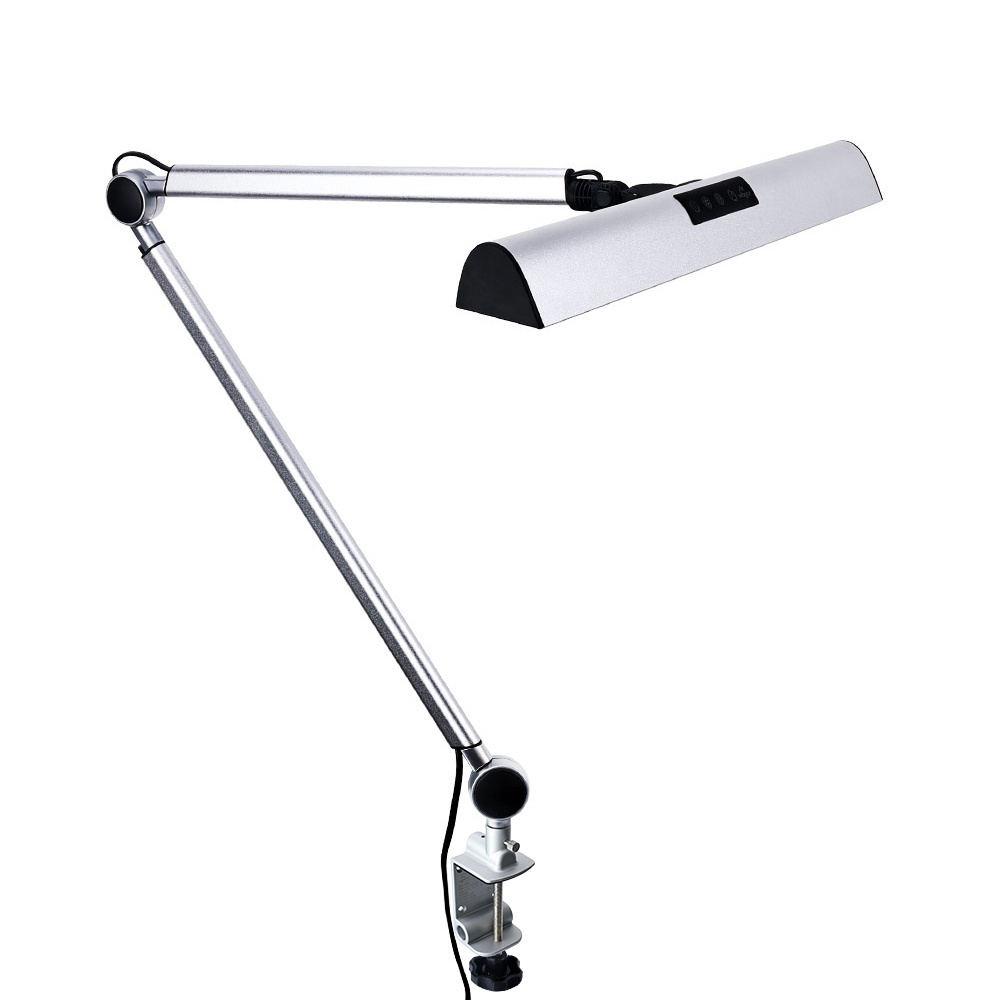 UYLED A509 CRI 95+ 2100 Lumen Touch Control Architect Swing Arm Table Reading Task Lamp Dimmable LED Desk Lamp with Clamp