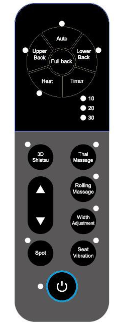 Multifunctional Shiatsu and Thai Massage Cushion with seat vibration