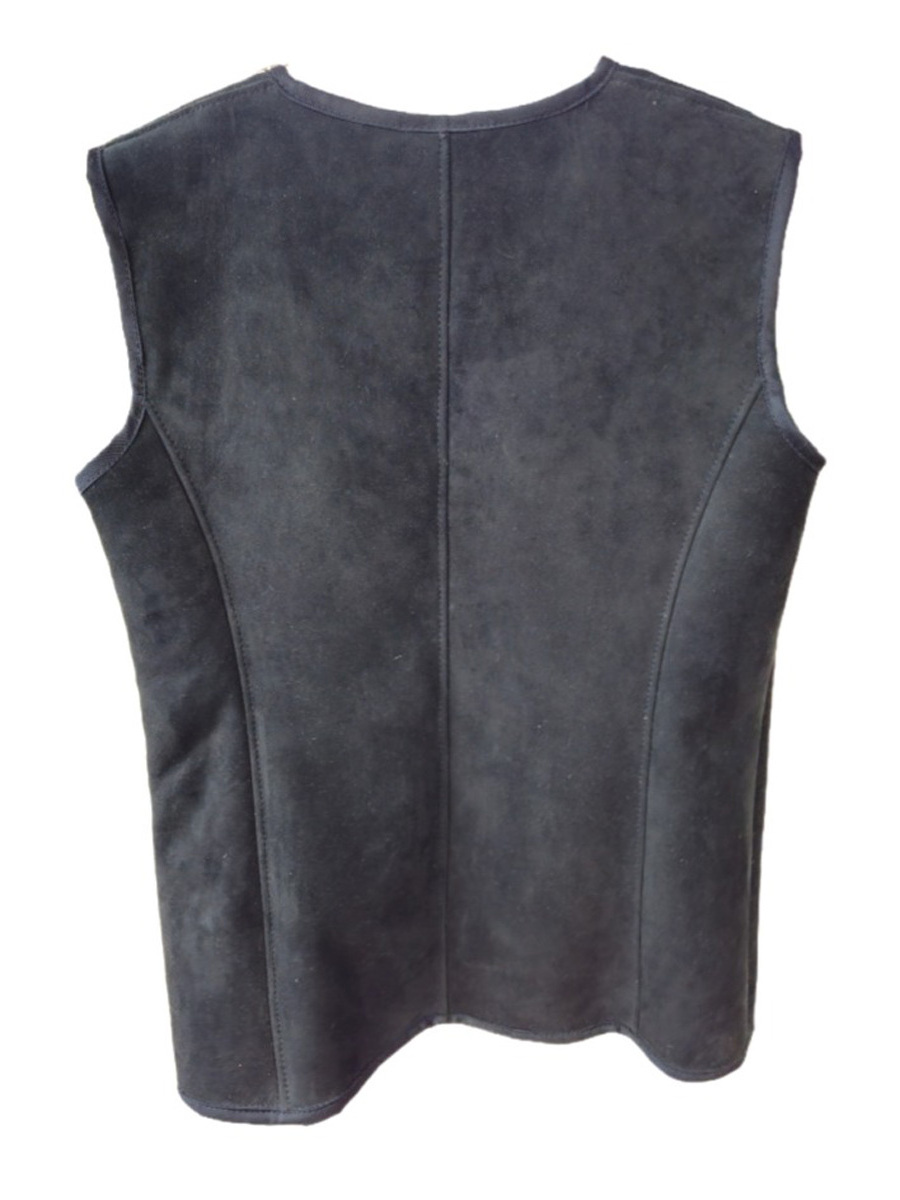 Sheepskin vest for cold season wholesale price vests for sale