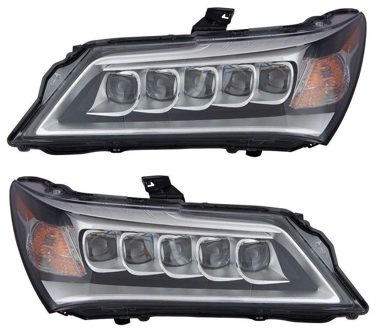 MDX SLX RDX RSX Custom spare HeadLamp HeadLight Led Head Light Lamp car Auto Body Parts