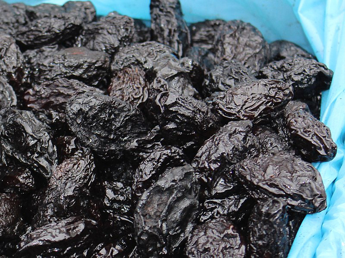 Prunes natural dried fruit from eco region prunes (dried plum)