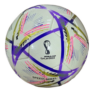 Football Wholesale Training and Match Soccer ball Official Size 5 Foot ball PU PVC Leather Sports Football & Soccer ball