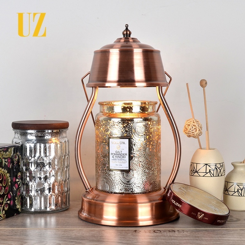 Wholesale Cheap 110V 220V Electric Adjustable Dimming  Aroma Burner Fragrance Lamp Tart Scented Wax Melt Candle Warmer Lantern