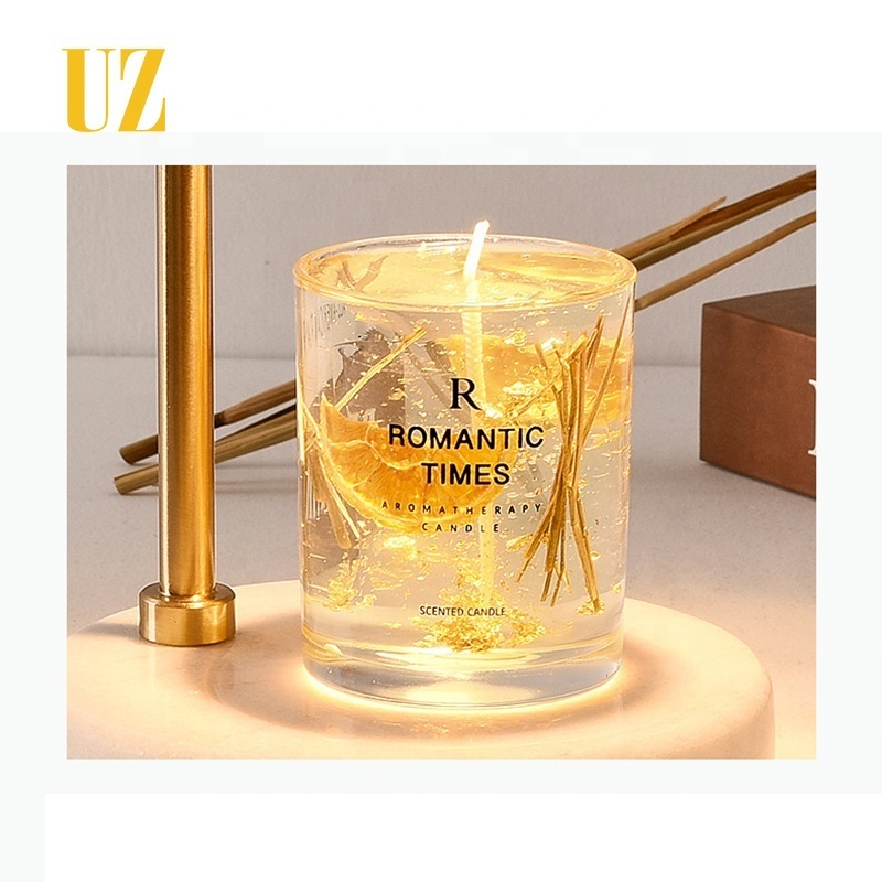 Arabic Luxury Gold Top Down LED Stand Light Electric Scented Candle Warmer For Warming Yankee Wax Tarts Candle Jar Holder Melter