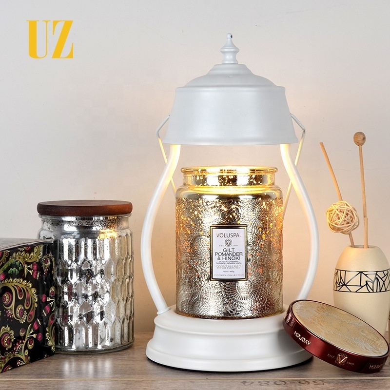 Wholesale Cheap 110V 220V Electric Adjustable Dimming  Aroma Burner Fragrance Lamp Tart Scented Wax Melt Candle Warmer Lantern