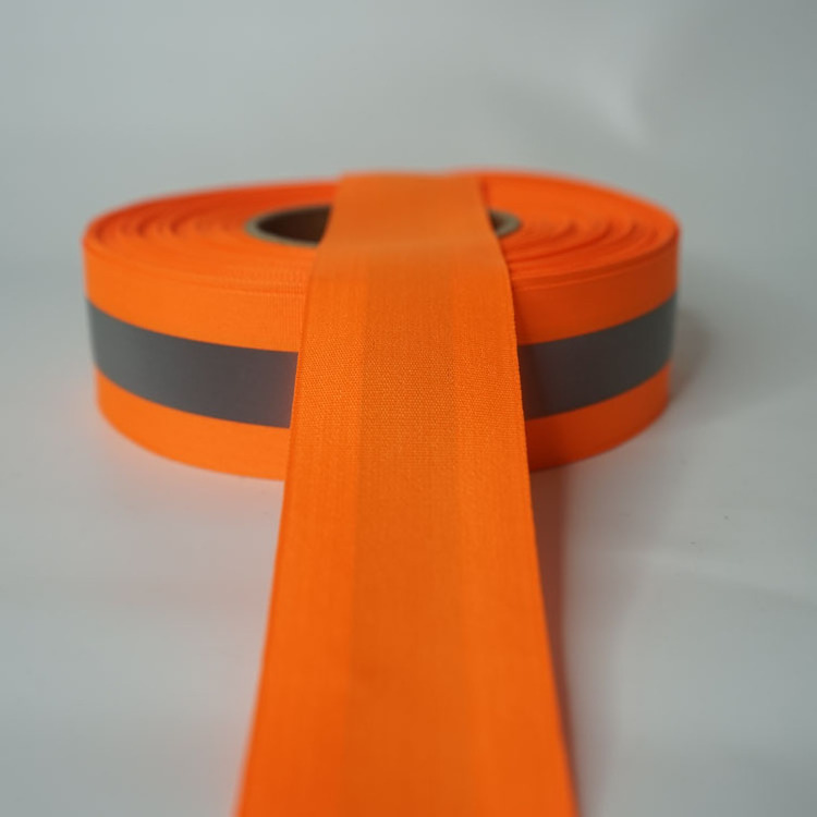 3m Sew-on webbing reflective nylon wholesale high visibility reflective webbing for safety vest