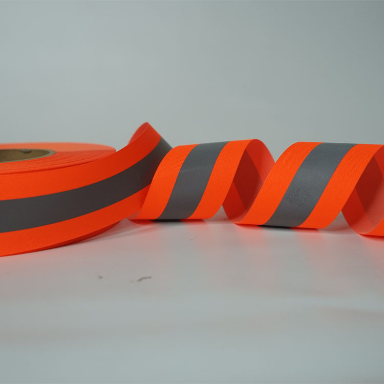 3m Sew-on webbing reflective nylon wholesale high visibility reflective webbing for safety vest