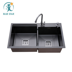 Kitchen Corner Sink Newest Rvs Spoelbak Pvd Stainless Steel Cabinet in Stainless Steel 201 Sale Accessories