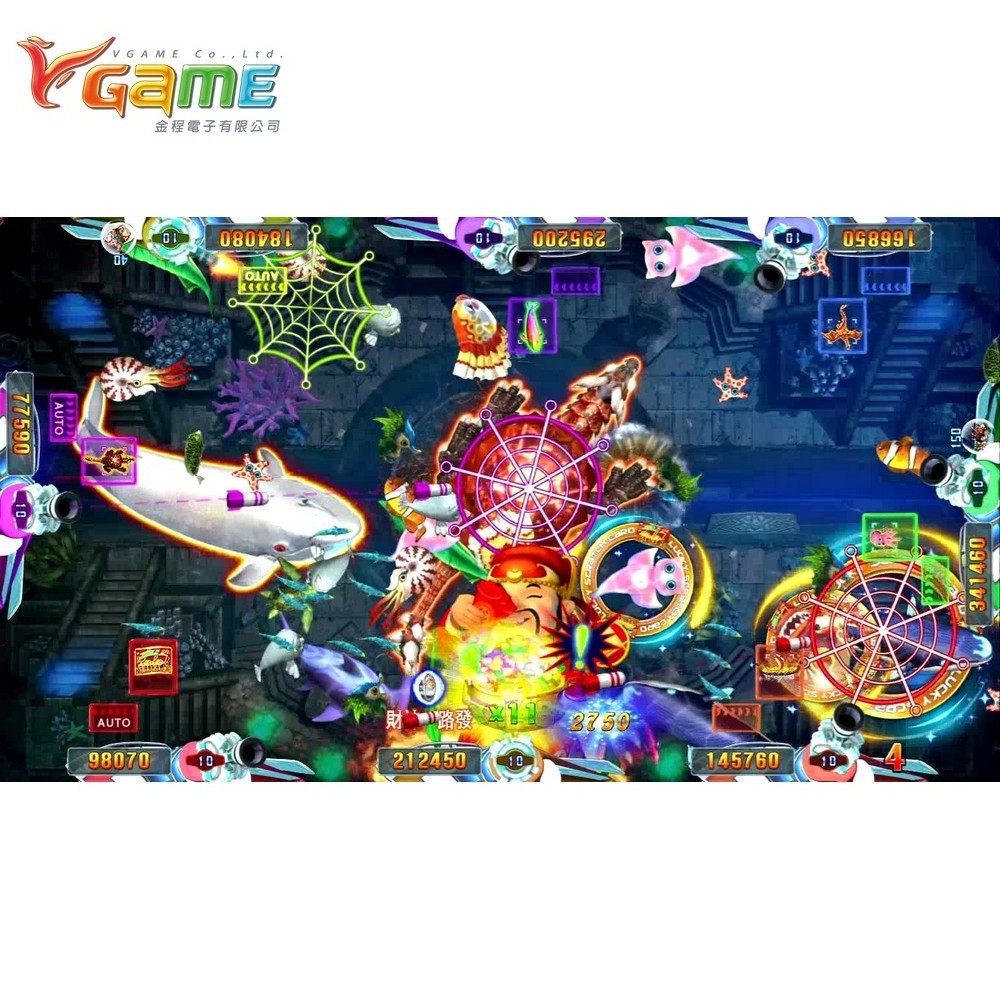 Most Profitable - Seafood Paradise IV USA - Fish Table Shooting Game Board -  Game Room Software Sweepstake Machine - Fish Table