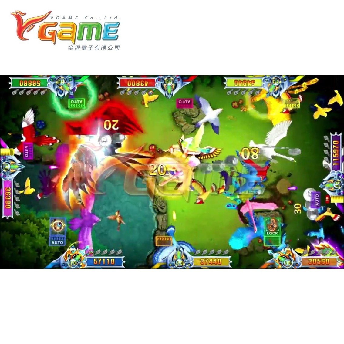 VGAME Fish Software Game for Coin Operated Game Machine