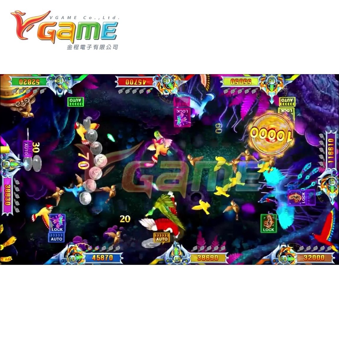 VGAME Fish Software Game for Coin Operated Game Machine