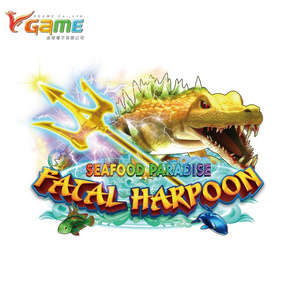 Cash Cow - Seafood Paradise Fatal Harpoon - Fish Table Shooting Game Board Table VGAME Shooter Adult Bonus Fish Game Software