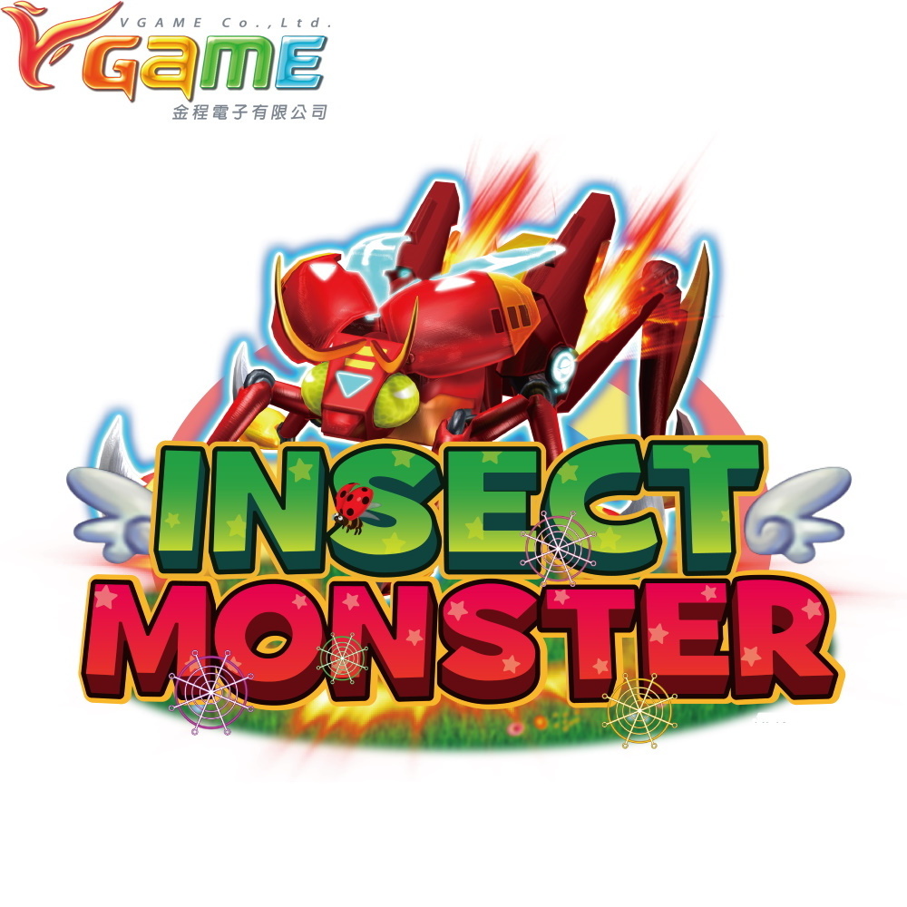 Addictive Fish Table Game - Insect Monster -  Shooting Game like Fish Shooting - Game Board  Coin Operated Tables - Fish Table